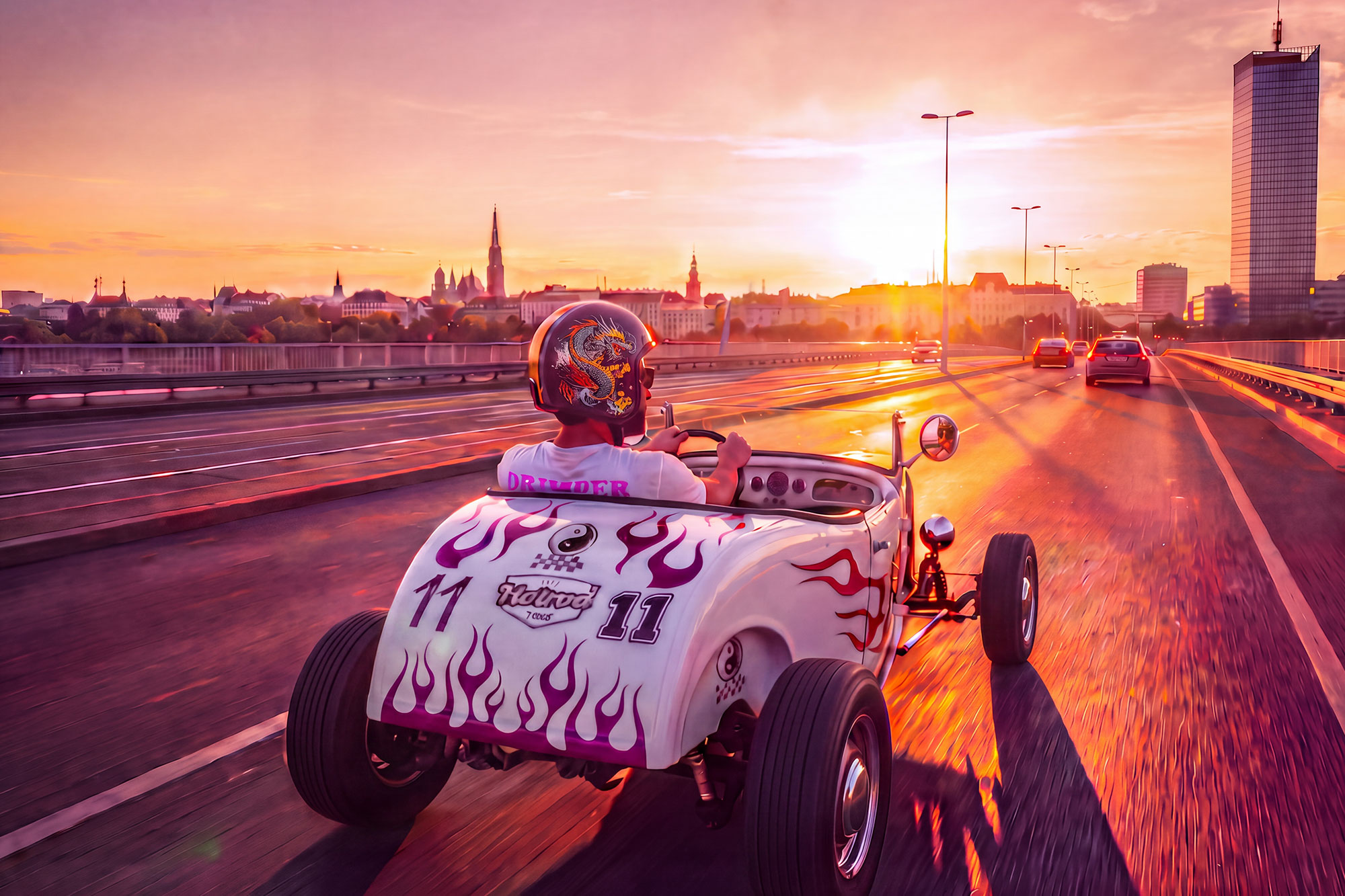Hotrod SUNSET FEVER